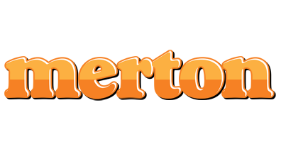 Merton orange logo