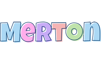 Merton pastel logo