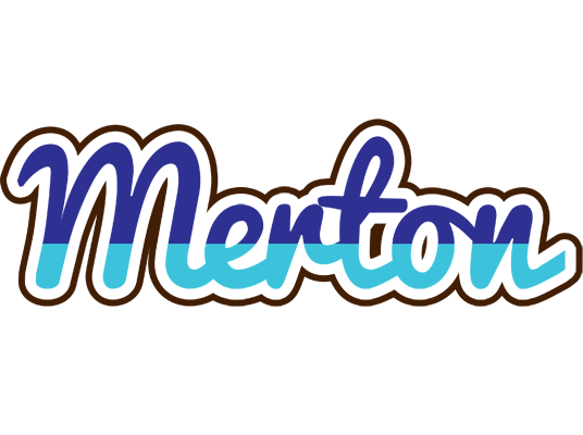 Merton raining logo