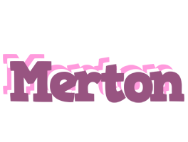 Merton relaxing logo