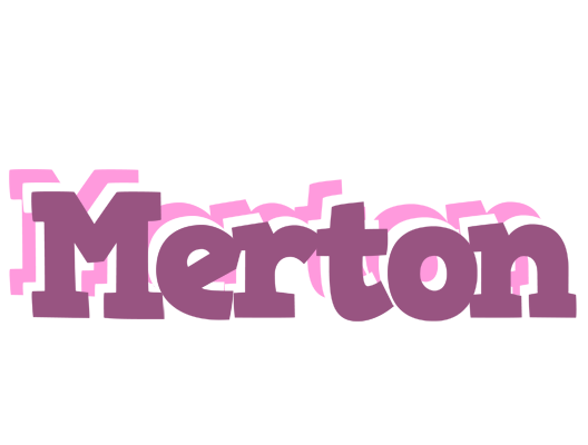 Merton relaxing logo