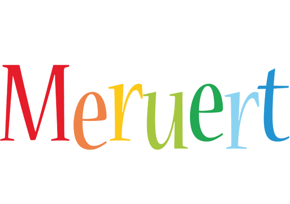 Meruert birthday logo