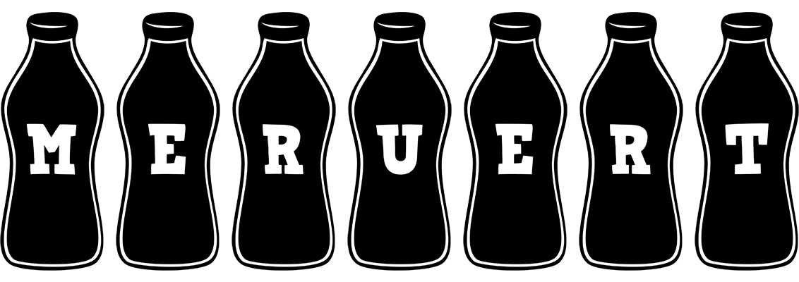 Meruert bottle logo