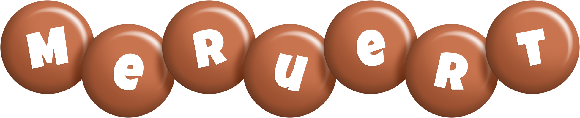 Meruert candy-brown logo