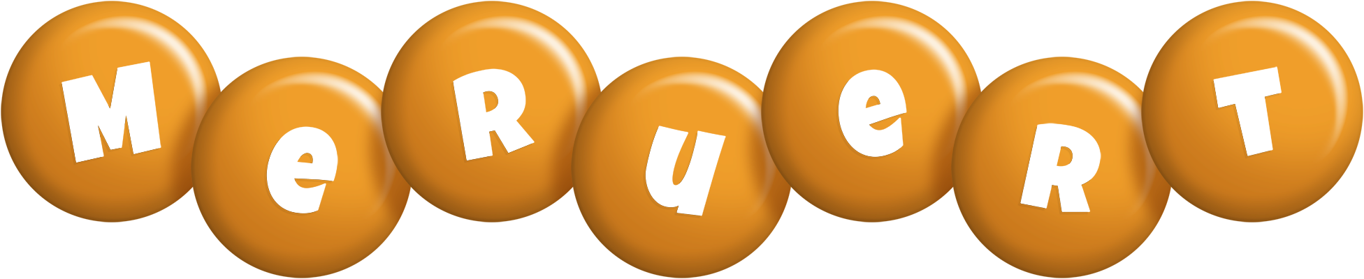 Meruert candy-orange logo