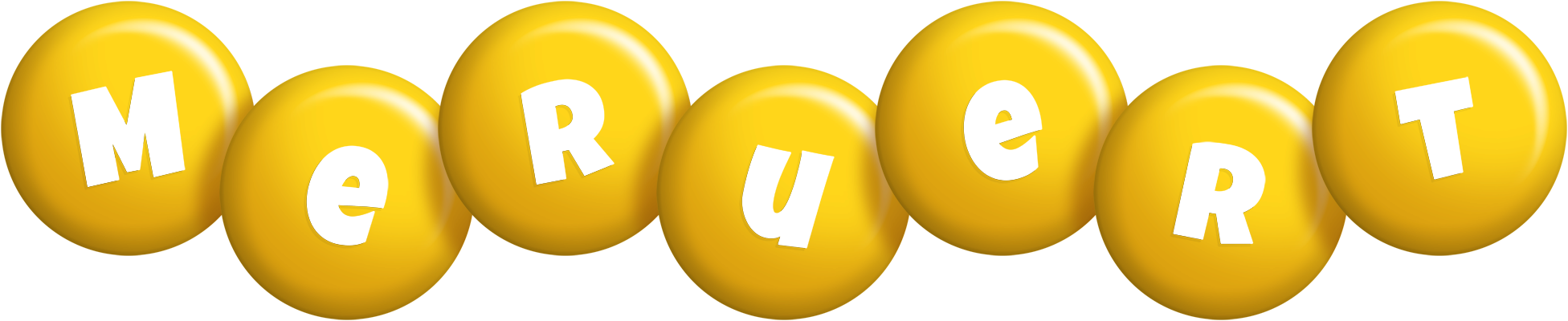 Meruert candy-yellow logo