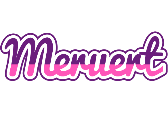 Meruert cheerful logo