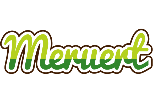 Meruert golfing logo