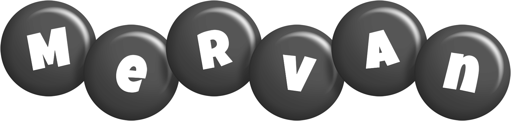 Mervan candy-black logo