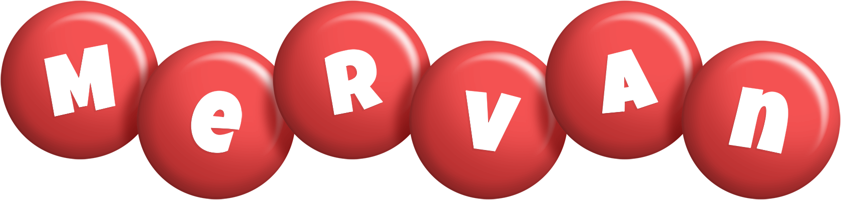 Mervan candy-red logo