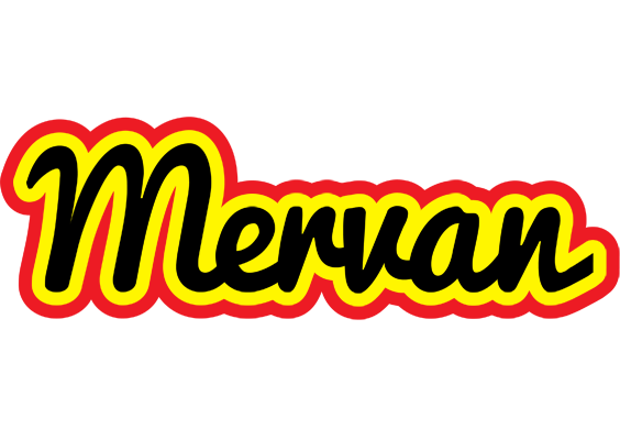 Mervan flaming logo