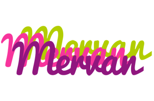 Mervan flowers logo