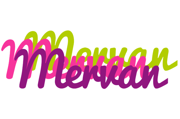 Mervan flowers logo