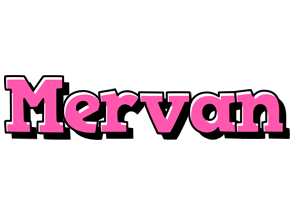 Mervan girlish logo