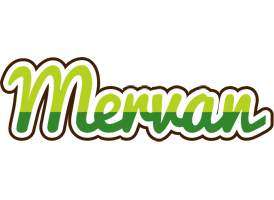 Mervan golfing logo