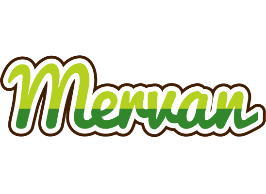 Mervan golfing logo