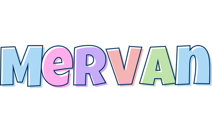 Mervan pastel logo
