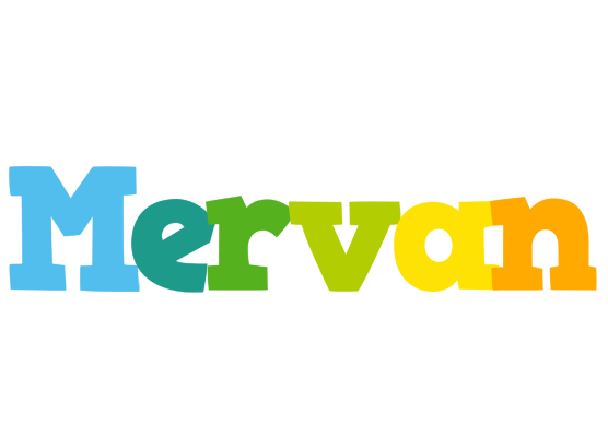 Mervan rainbows logo