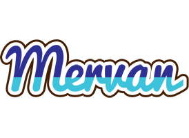 Mervan raining logo