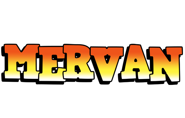 Mervan sunset logo