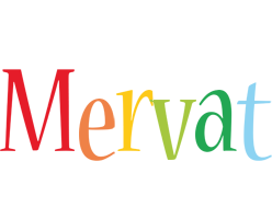 Mervat birthday logo