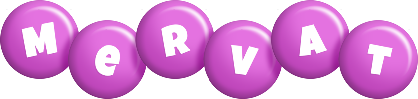 Mervat candy-purple logo