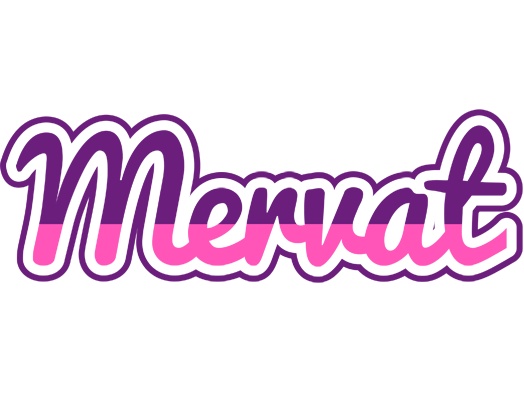 Mervat cheerful logo