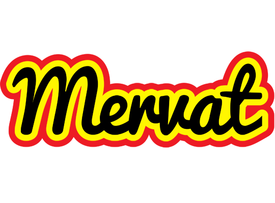 Mervat flaming logo