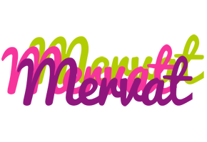 Mervat flowers logo