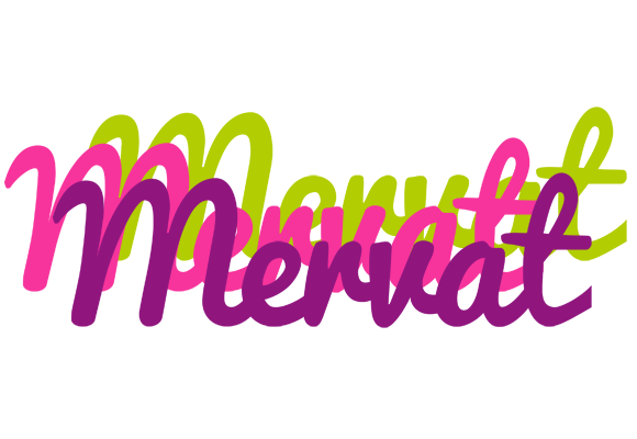 Mervat flowers logo
