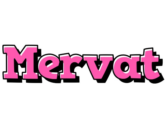 Mervat girlish logo