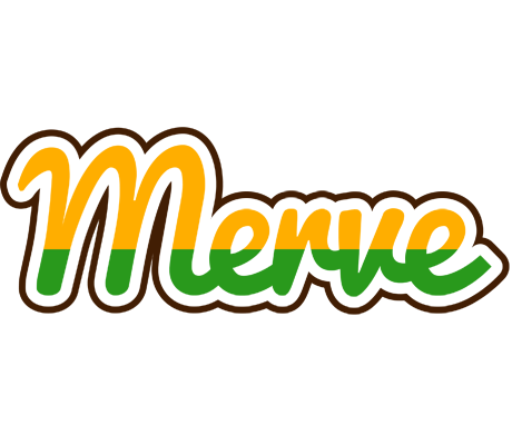 Merve banana logo