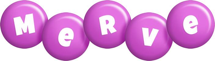 Merve candy-purple logo