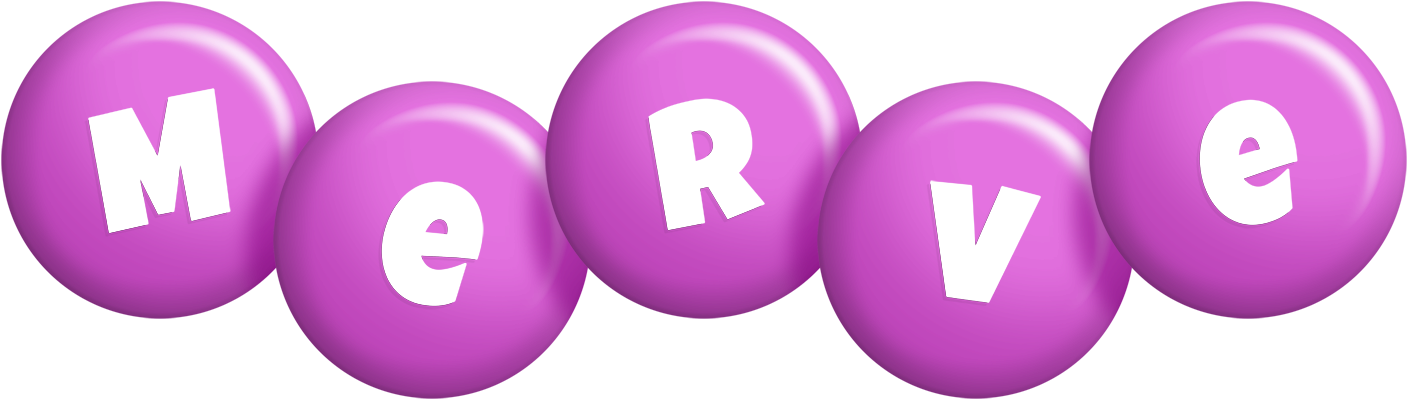 Merve candy-purple logo