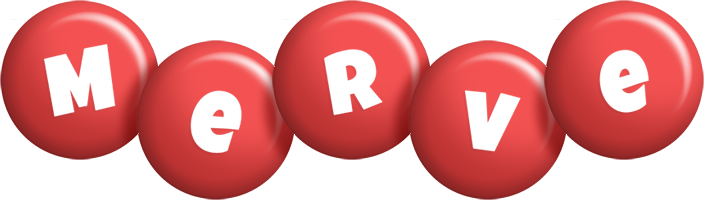 Merve candy-red logo