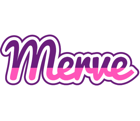 Merve cheerful logo