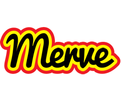 Merve flaming logo