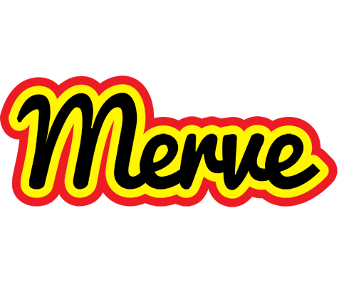 Merve flaming logo