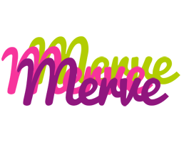 Merve flowers logo