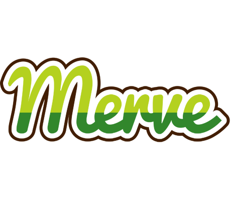 Merve golfing logo