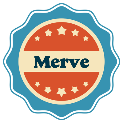 Merve labels logo