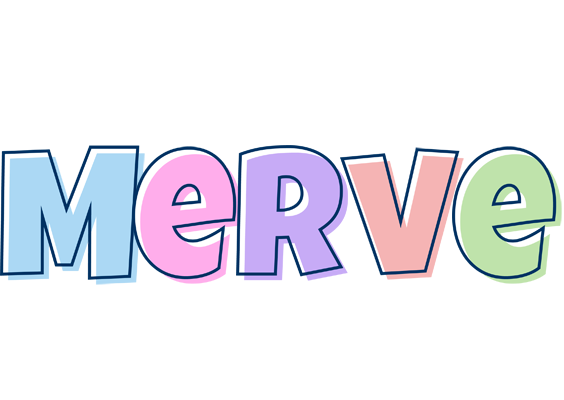 Merve pastel logo