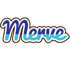 Merve raining logo