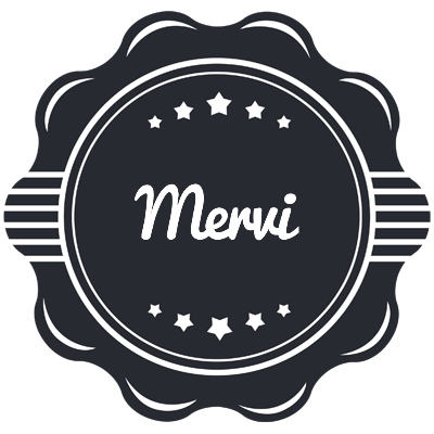 Mervi badge logo