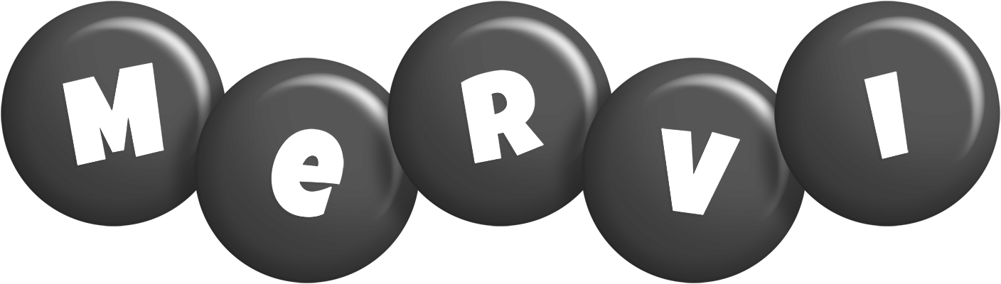 Mervi candy-black logo