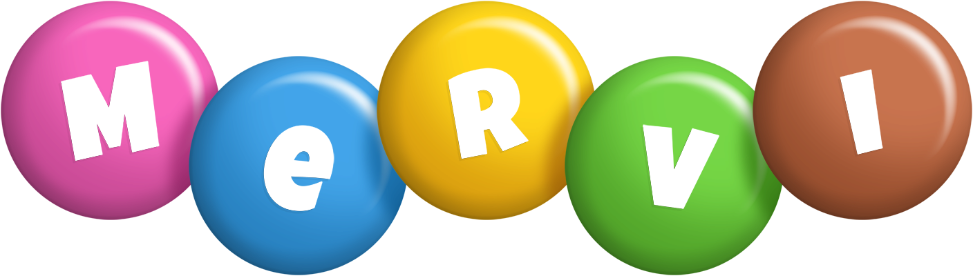 Mervi candy logo