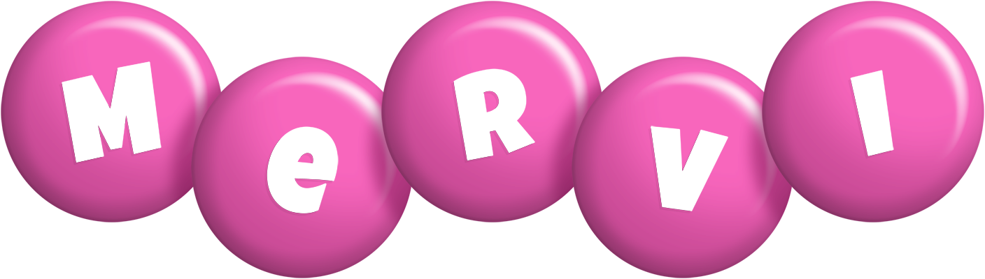 Mervi candy-pink logo