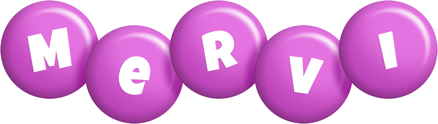 Mervi candy-purple logo