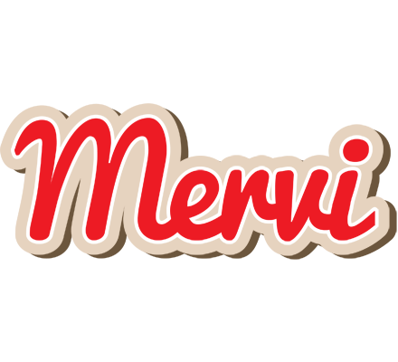 Mervi chocolate logo