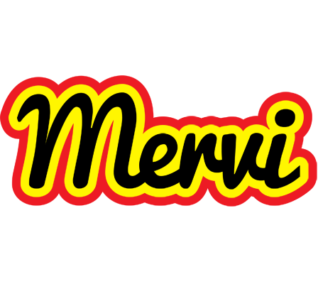 Mervi flaming logo